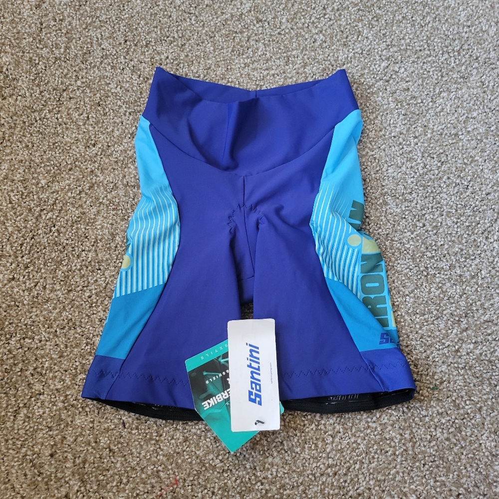NWT Iron man blue bike Cycling shorts OR722 Tir short